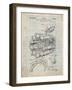 Aircraft Rocket Patent-Cole Borders-Framed Art Print