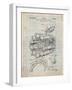 Aircraft Rocket Patent-Cole Borders-Framed Art Print