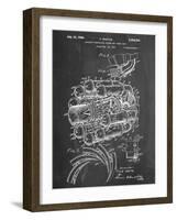 Aircraft Rocket Patent-null-Framed Art Print