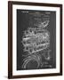 Aircraft Rocket Patent-null-Framed Art Print