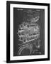 Aircraft Rocket Patent-null-Framed Art Print