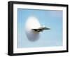 Aircraft Sonic Boom Cloud-u.s. Department of Energy-Framed Photographic Print