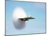 Aircraft Sonic Boom Cloud-u.s. Department of Energy-Mounted Photographic Print
