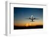 Aircraft Taking Off-PinkBadger-Framed Photographic Print