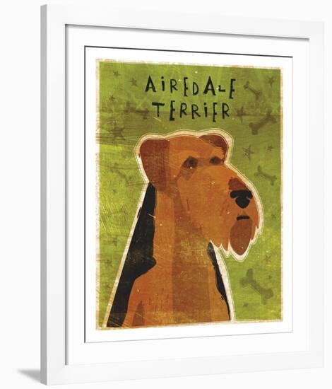 Airdale-John W^ Golden-Framed Art Print