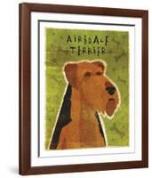 Airdale-John W^ Golden-Framed Art Print