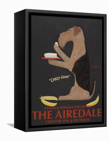 Airedale Banana Cream-Ken Bailey-Framed Stretched Canvas