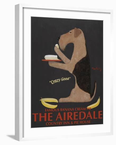 Airedale Banana Cream-Ken Bailey-Framed Premium Giclee Print