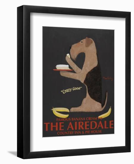 Airedale Banana Cream-Ken Bailey-Framed Premium Giclee Print