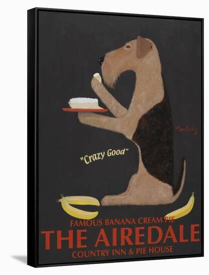 Airedale Banana Cream-Ken Bailey-Framed Stretched Canvas