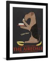 Airedale Banana Cream-Ken Bailey-Framed Giclee Print