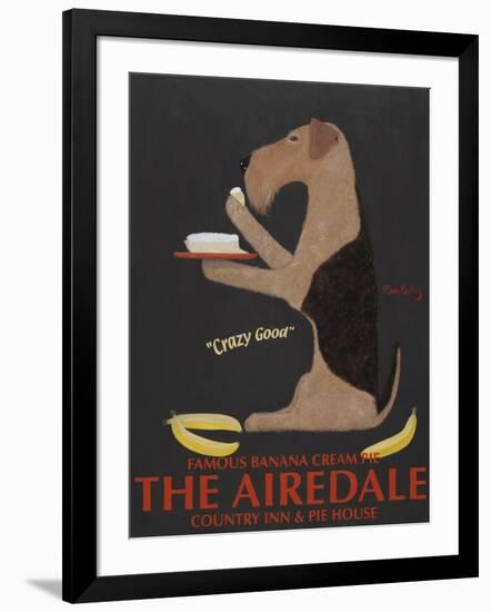 Airedale Banana Cream-Ken Bailey-Framed Giclee Print