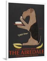 Airedale Banana Cream-Ken Bailey-Framed Premium Giclee Print