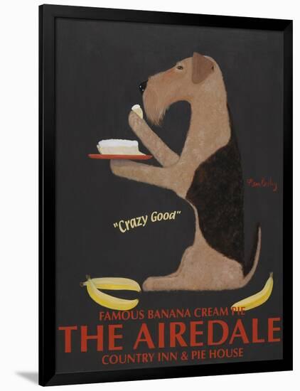 Airedale Banana Cream-Ken Bailey-Framed Premium Giclee Print