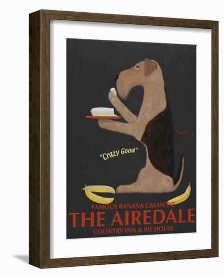 Airedale Banana Cream-Ken Bailey-Framed Giclee Print