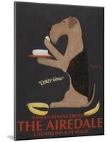 Airedale Banana Cream-Ken Bailey-Mounted Giclee Print