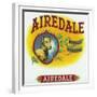 Airedale Brand Cigar Box Label-Lantern Press-Framed Premium Giclee Print