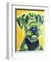 Airedale Terrier - Apple Green-Dawgart-Framed Giclee Print