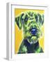 Airedale Terrier - Apple Green-Dawgart-Framed Giclee Print