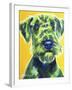 Airedale Terrier - Apple Green-Dawgart-Framed Giclee Print