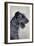 Airedale Terrier, Seitenprofil Mit Halskette-null-Framed Giclee Print