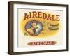 Airedale-Art Of The Cigar-Framed Giclee Print