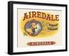 Airedale-Art Of The Cigar-Framed Giclee Print