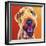 Airedoodle - Hank-Dawgart-Framed Giclee Print