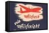 Airfresh Via Airfreight-null-Framed Stretched Canvas