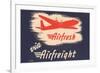 Airfresh Via Airfreight-null-Framed Art Print