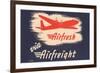 Airfresh Via Airfreight-null-Framed Art Print