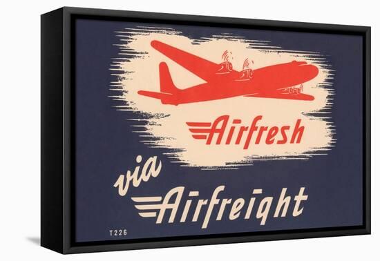 Airfresh Via Airfreight-null-Framed Stretched Canvas