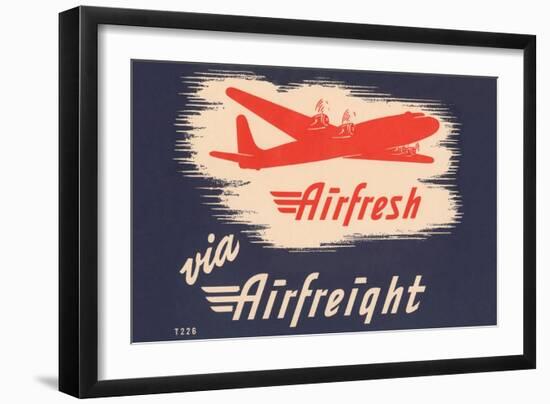 Airfresh Via Airfreight-null-Framed Art Print