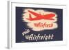 Airfresh Via Airfreight-null-Framed Art Print