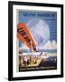 Airline Poster, 1933-null-Framed Giclee Print