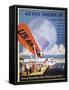 Airline Poster, 1933-null-Framed Stretched Canvas