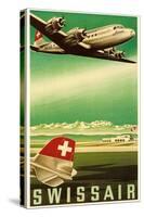 Airline Travel Poster-null-Stretched Canvas