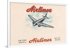 Airliner Brand Cigars-null-Framed Art Print