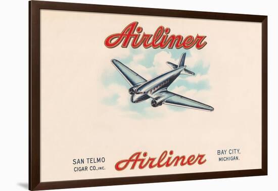 Airliner Brand Cigars-null-Framed Art Print