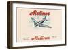 Airliner Brand Cigars-null-Framed Art Print