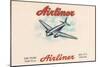 Airliner Brand Cigars-null-Mounted Art Print