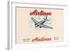 Airliner Brand Cigars-null-Framed Art Print