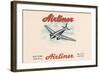 Airliner Brand Cigars-null-Framed Art Print