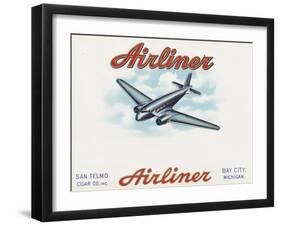 Airliner-Art Of The Cigar-Framed Giclee Print