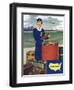 Airlines, USA-null-Framed Premium Giclee Print