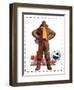 "Airmail Pilot,"December 8, 1934-John E. Sheridan-Framed Giclee Print