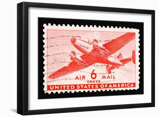 Airmail6 1941-LawrenceLong-Framed Art Print