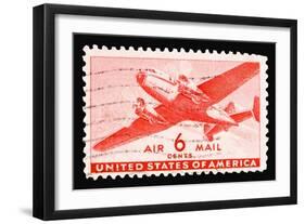 Airmail6 1941-LawrenceLong-Framed Art Print