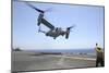Airman Directs the Take-Off an MV-22 Osprey-null-Mounted Photographic Print