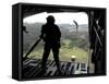 Airman Watches a Practice Bundle Fall from a C-17 Globemaster Iii-Stocktrek Images-Framed Stretched Canvas